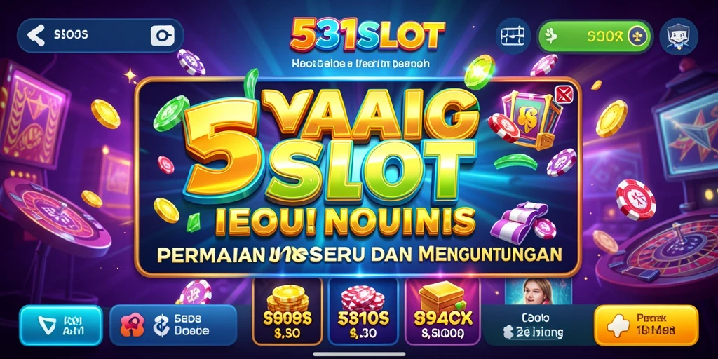 Tampilan gameplay menarik dari 531SLOT yang penuh warna.