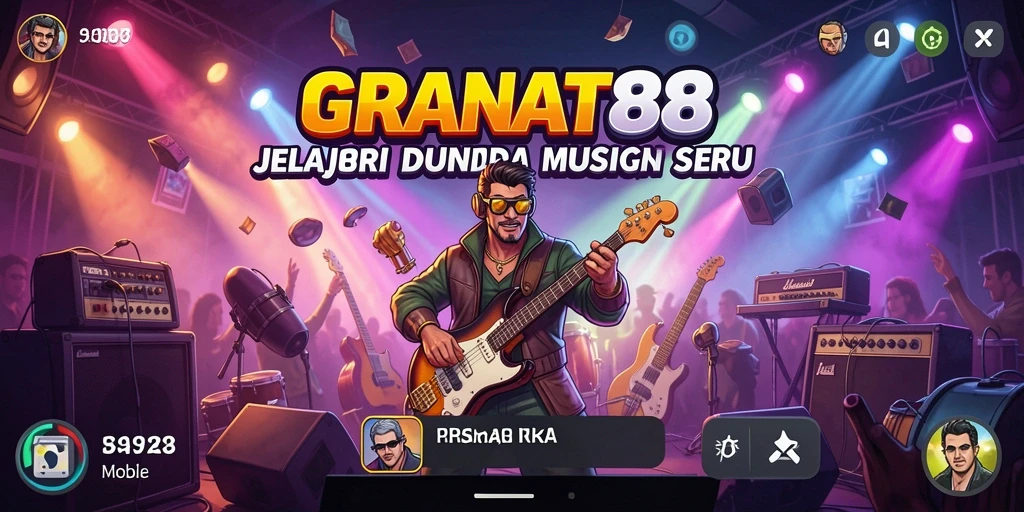 Screenshot gameplay GRANAT88 menampilkan aksi dan keseruan bermain musik.