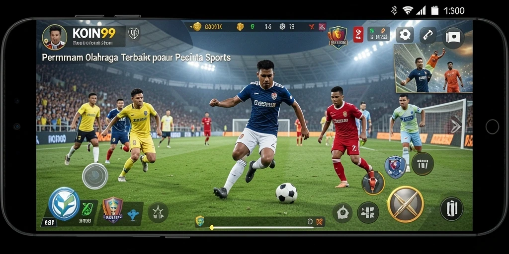 Tampilan gameplay seru dengan interaksi langsung antar pemain.