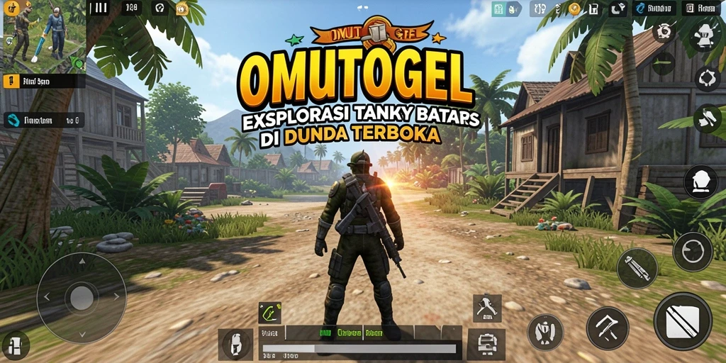 Screenshot menampilkan gameplay eksplorasi dalam dunia terbuka OMUTOGEL.