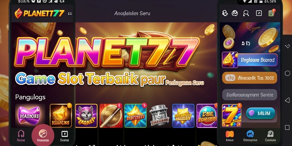 Tampilan gameplay PLANET77 yang menarik dan penuh warna.