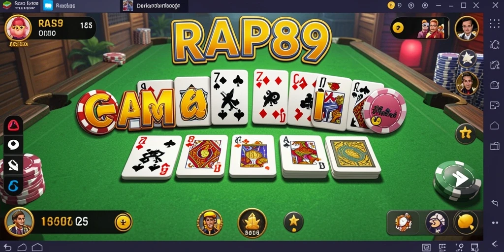 Tampilan gameplay seru dan menarik dari RAP89.