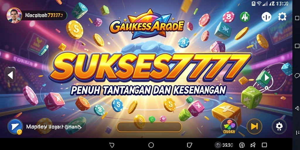 Tampilan gameplay seru dalam SUKSES777 yang memikat pemain.