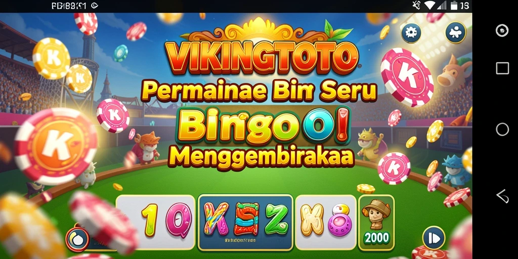 Tampilan menarik saat bermain Bingo di VIKINGTOTO.