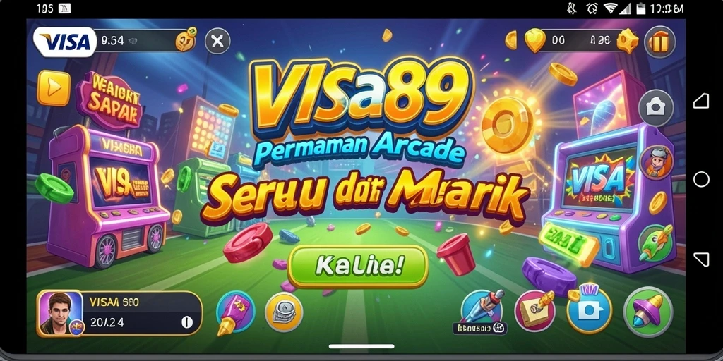 Screenshot gameplay <strong>VISA89</strong> menunjukkan aksi seru dan level menantang.
