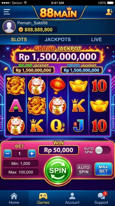 Proses unduh aplikasi dengan 88main yang cepat dan efisien.